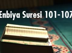 Enbiya Suresi 101-107. Ayetler