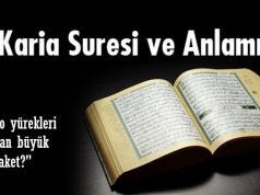 Kâria Suresi ve Anlamı