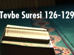 Tevbe Suresi 126-129. Ayetler